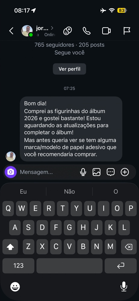 Cliente confirmando acesso recebido